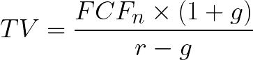 DCF Formula