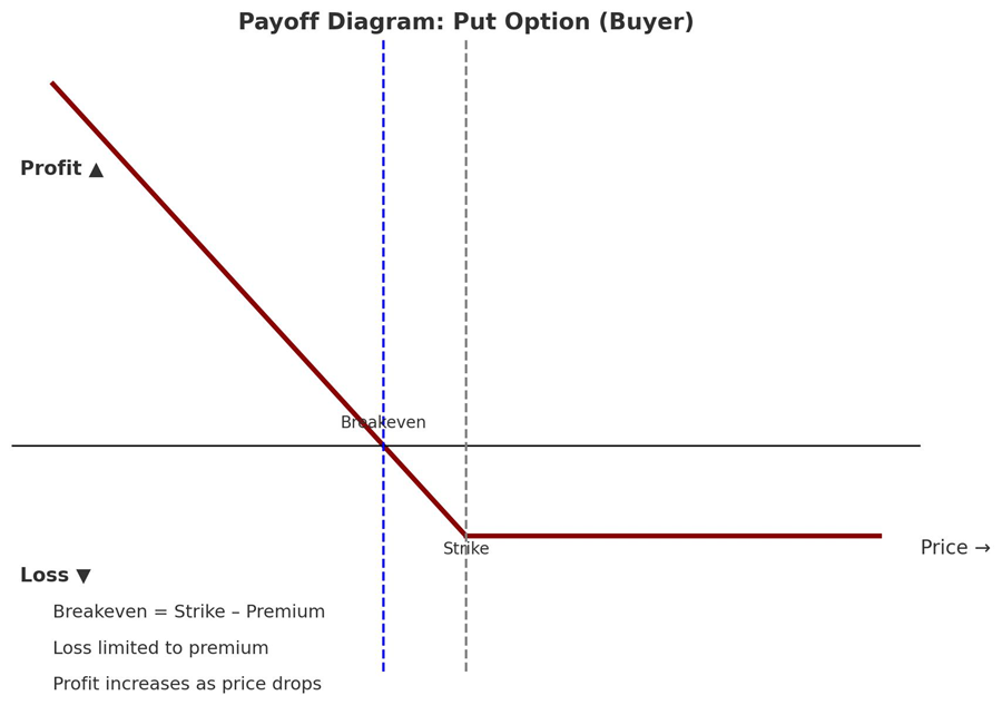 Payoff Diagram: Call Option